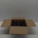 YOUEON 16 Pack Amber Glass Bud Vases, Small Bud Vases in Bulk, Glass Flower Vases for Centerpieces, Vintage Decorative Bottle Vases for Flowers, Home Decor, Wedding Reception, Office (Brown)