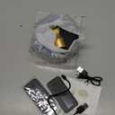 Rechargeable Battery LED Spotlight Indoor: Wireless Mini Art Accent Spot Lights with Timer Remote - Small Dimmable Uplight for Plants Display Painting Dartboard Artwork Portrait Closet (2 pack, Black)