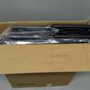 Under Bed Storage with Wheels, Foldable Metal Mesh Underbed Storage Container Bins, Toolfree Assembly Clothes Drawer Organizer,2Pack