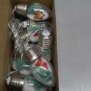 6.6FT Christmas Vintage Decor String Light - 10LED Snow Globe Bulbs String Lights with Tree & Snow & Cute Ornaments Christmas Indoor decorations for Home Patio Mantel Fireplace Xmas Tree Decoration : Home & Kitchen