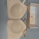As Fairy Supportive Wireless Bra Full Coverage Plus Size Bras for Women No Underwire Tshirt Bras for Custom Fit(Nude 34B)