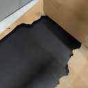COSCO 20" x 48" Vinyl Top Folding Table, Black