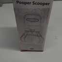 Pooper Scooper for Dogs, No Warm Poo in Hand Portable 2 in 1 Dog Waste Pick-up Claw, 6.2'' Palm Wide Dog Poo Later Disposal Container for Small Medium Large Dogs with 75PCS Bag Attachment