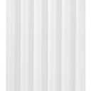 N&Y HOME Extra Long Fabric Shower Curtain or Liner 72 x 94 inch, Hotel Quality, Washable, White Bathroom Curtains with Grommets, 72x94