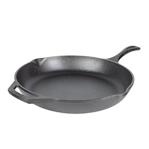 Lodge Seasoned Cast Iron Skillet  PFASFree, NonToxic Cookware  Use with an Oven, Stove, Grill, or Campfire  Naturally NonStick & Oven Safe  12 Inches