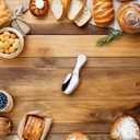 Unomor Stainless Steel Tea Scoop Short Handle Dessert Spoon for Coffee Sugar Spices Kitchen Use Compact and Dishwasher Safe (1pcsx3pcs)