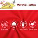 UNICOMIDEA Baby Christmas Romper Long Sleeve Newborn Boys Girls Outfit 0-12 Months