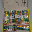 100 Sets of 5 Packs (500 count) Jumbo Size Crayons - Mini Crayon Packs Non-Toxic for Kids Party Favors, School Supplies for Teachers & Travel Crayons