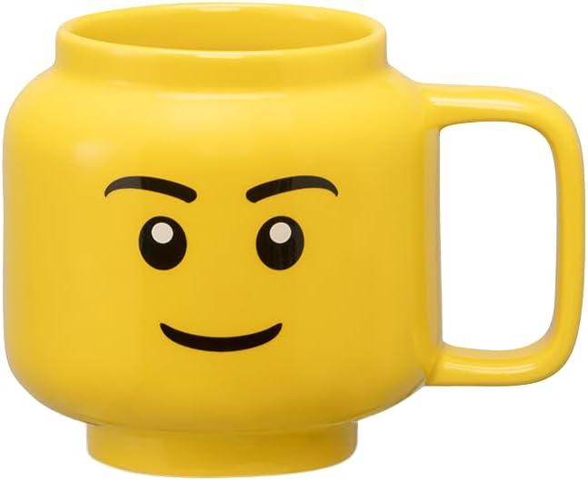LEGO Ceramic Mug Small Boy - 255 ml | Perfect Mug Gifts for Men Mugs for Kids and Women Unique Small Cup for All Ages Dishwasher Safe (8.6 Ounces)