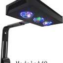 45W Full Spectrum Reef LED Light for SPS/LPS Corals  Dimmable Aquarium Light with Sunrise, Sunset & Moonlight Modes  Perfect for Saltwater & Nano Reef Tanks (10-24 Inch, up to 40 Gallons)