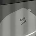 Mayfair Caswell Modern Slow Close Toilet Seat, Durable Plastic Seat, Made in USA, Round, White