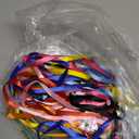 Lanyards for ID Badges, Clear Lanyards for Cruise Ship Cards, Waterproof Lanyard Card Holder for Carnival Sail, Vertical Nametag Holder (Rainbow)