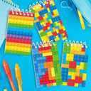 DMIGHT 90PCS Building Block Birthday Party Favors Supplies Birthday decorations Goodie Bag Stuffer Kids Boys Toy Gifts Christmas Carnival Classroom Prize