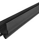 M-D Building Products Vinyl Cinch U-Shape Door Bottom Seal, Slide-On Weatherstripping Draft Stopper, Easy to Install, Fits 32 x 1-3/8 Doors, Fills 1/2- 1-1/2 Gaps, 43399, Brown