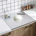 35.4"x22.8" Extra Large 304 Stainless Steel Chopping Board with Lip