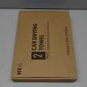 KKV 2-Pack Microfiber Towels (35"x 24") Extra Large Ultra Absorbent Drying Towel for Cars and Trucks, Without Streaks, Scratches, or Water Spots