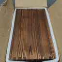 6-Pack Wood Risers Display Stands, Multi-Height Food Risers for Buffet Table, Rustic Wooden Cake & Cupcake Stands for Party, Birthday, Wedding, Halloween Decor