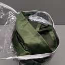 MIULEE Olive Green Velvet Curtains 108 inches Long, Pinch Pleated Blackout Drapes with Hooks, Thermal Insulated Pinch Pleat Panels for Bedroom Living Room, 2 Panels