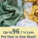 FurGone by Seedshub Pet Hair Odor & Stain Remover for Laundry, Upgraded Higher Hair Dissolution, 6-Month Supply, Based Powder Detergent for Clothes,Effective Dog & Cat Hair Remover,Septic Safe