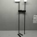 40" Battery Operated Wall Sconce, 10000mAh Rechargeable Wireless Sconces Set of 2, Dimmable Wall Sconces with Remote Control, 18 Color Modes Non Hardwired Wall Sconces, 10 Hours Using Time (Black)
