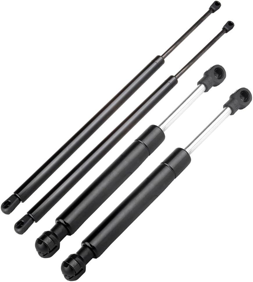 ECCPP Lift Support Hood+Trunk Replacement Struts Gas Springs Fit For Nissan Maxima 3.5L 2004-2007 Set of 4