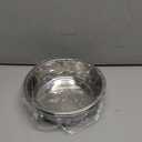 WROSWT Stainless Steel Dog Bowls Set of 2, Anti Rust Metal & Non Slip Rubber Base, Heavy Duty Large Feeding Dishes, Food Grade BPA Free, Food and Water Bowl for Small Dogs (30oz, 3.8cup)