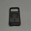 Temdan Designed for iPhone 17 Pro Case, [Built-in Invisible Kickstand][Compatible with MagSafe][Military Grade Shockproof] Slim Translucent Matte Phone Case for iPhone 17 Pro 6.3 inch (Black)