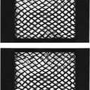 2Pcs NUZAMAS 40x25cm Universal Mesh Cargo Net Car Rear Trunk Elastic String Storage Net Interior Organizers Mesh Bag Organizer Pouch Bag for Car Trunk Storage