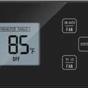 Briidea RV Thermostat Compatible with Coleman 7330 * 335*, 7330 * 385*, 7330 * 336* Series, Camper Thermostat with Digital LCD Screen, 55-90, 12V DC, Ideal for Heat Pumps, Air Conditions, Fans