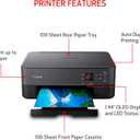 Canon PIXMA TS6420a All-in-One Wireless Inkjet Printer [Print, Copy, Scan], Works with Alexa