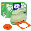 UCEC Circle Punch, 2.5 Inch Circle Hole Punch, Craft Paper Punches Circles Craft Punch Cutters for Handmade Crafting Scrapbooking Cards Arts Fun Projects