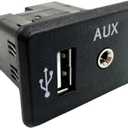 28023-9HT0A Auxiliary AUX USB Jack Port Fit for Nissan Altima 2015-2018, for Murano 2015-2019