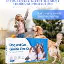 Giardia Test Kit for Cats and Dogs 2pc