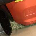 14" Cordless Lawn Mower Compatible with Milwaukee M18 Battery, 2-in-1 Brushless Electric Lawn Mower for Small Yards, Push Mowers with 5-Position Height Adjustment, Red (Tool Only)