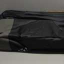 ALPHA CAMP Oversized Camping Folding Chair, Heavy Duty Support 450 LBS Steel Frame Collapsible Padded Arm Chair with Cup Holder Quad Lumbar Back, Portable for Outdoor