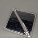 Rabenda 12 Pcs Rug Tape, Non Slip Rug Pads Grippers for Hardwood Floors and Tiles, Reusable Carpet Tape for Area Rugs, Double-Sided Adhesive Rug Stickers Keep Corners Flat (Black)