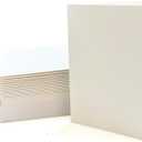 50 Pack Heavyweight Cotton Watercolor Cards with Envelopes, 4 x 6 Inch, Perfect for Painting or Card Making, Ideal for Christmas and Birthday Gifts