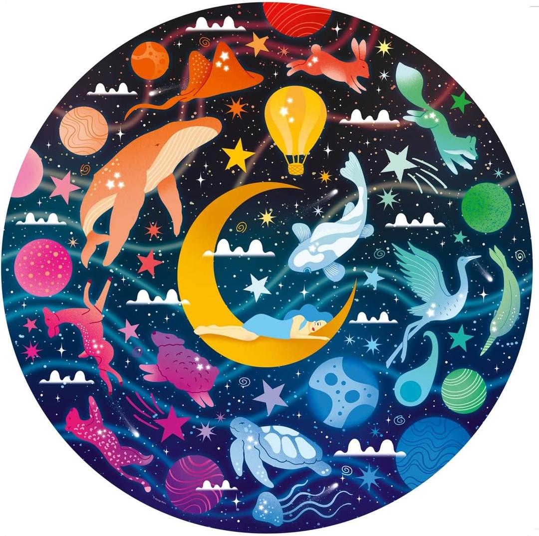 Ravensburger Circle of Colors: Dreams 500 Piece Jigsaw Puzzle for Adults - 12000818 - Handcrafted Tooling, Made in Germany, Every Piece Fits Together Perfectly