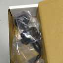 QCAA Solid Brass Storm Door Latch, Matte Black, Made in Taiwan, 1 Pack