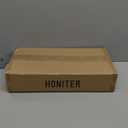 Honiter Desk Shelf for Top of Desk, Wood Desktop Shelf, 2 Tier Adjustable Bookshelf Organizer, Freestanding Stackable Desk Stand Storage Organizers Kitchen Counter Display Rack