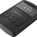 Scosche BTTRFM-RP Portable Wireless Audio Adapter, FM Radio Transmitter and Bluetooth Transmitter/Receiver for Car/Home Stereo, Travel, Airplane, TV, Headphones, up to 7 Hour Battery Life (Black)
