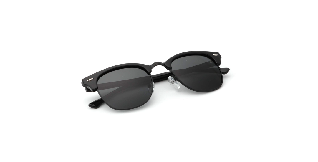 KALIYADI Polarized Sunglasses for Men and Women Semi-Rimless Frame Driving Sun glasses UV Blocking