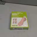 Bukihome Toe Separators for Overlapping Toes, Gel Bunion Corrector and Fabric Toe Spacers Straightener for Women & Men, Bunion Relief with 8 Pack