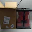 Large 16 Inch Rose Bear Flower Bear Gift Set with Luxury Gift Box, Handmade Artificial Rose Teddy Bear, Valentine Gift for Her, Anniversary, Birthday