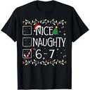  6-7 Meme Nice Naughty 67 Six Seven Christmas  Large