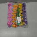 30 Pieces Heatless Waves Curlers Spiral Curls Styling Kit No Heat Hair Waver Spiral Curlers Rollers with 2 Pieces Styling Hooks for Most Hairstyles (45 cm, Mixed Color)