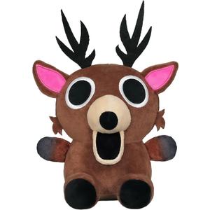 99 Nights Plush, 9.8 Inch Brown 99 Nights Deer Stuffed Animal, a Fun Bedroom Decoration (Deer-B)