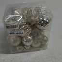 Christmas Balls Ornaments -36pcs Shatterproof Christmas Tree Decorations with Hanging Loop for Xmas Tree Wedding Holiday Party Home Decor,6 Styles in 3 Sizes(Champagne Gold)