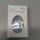 Baby Nail Trimmer File with Light Safe Electric Nail Clippers Kit for Newborn Infant Toddler Kids Toes and Fingernails Care, Polish and Trim Battery Operated (AA) (Blue)