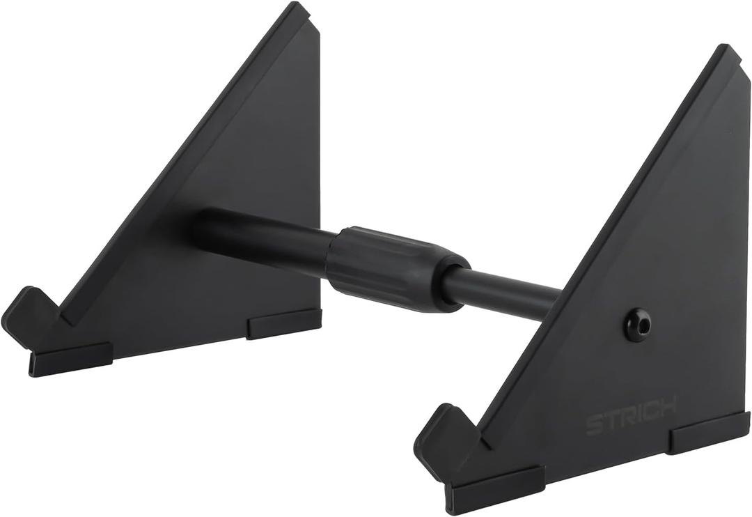 STRICH Desktop Stand for Sampler/Synth/MIDI Controller/Drum Machine, Adjustable Length from 6.6" – 10.6", Black, SDS10